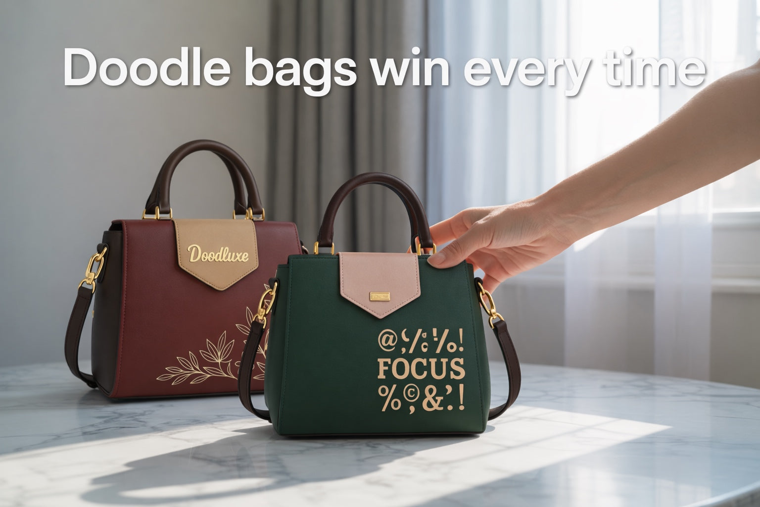 Why Doodle Handbags Beat Designer Bags Every Time