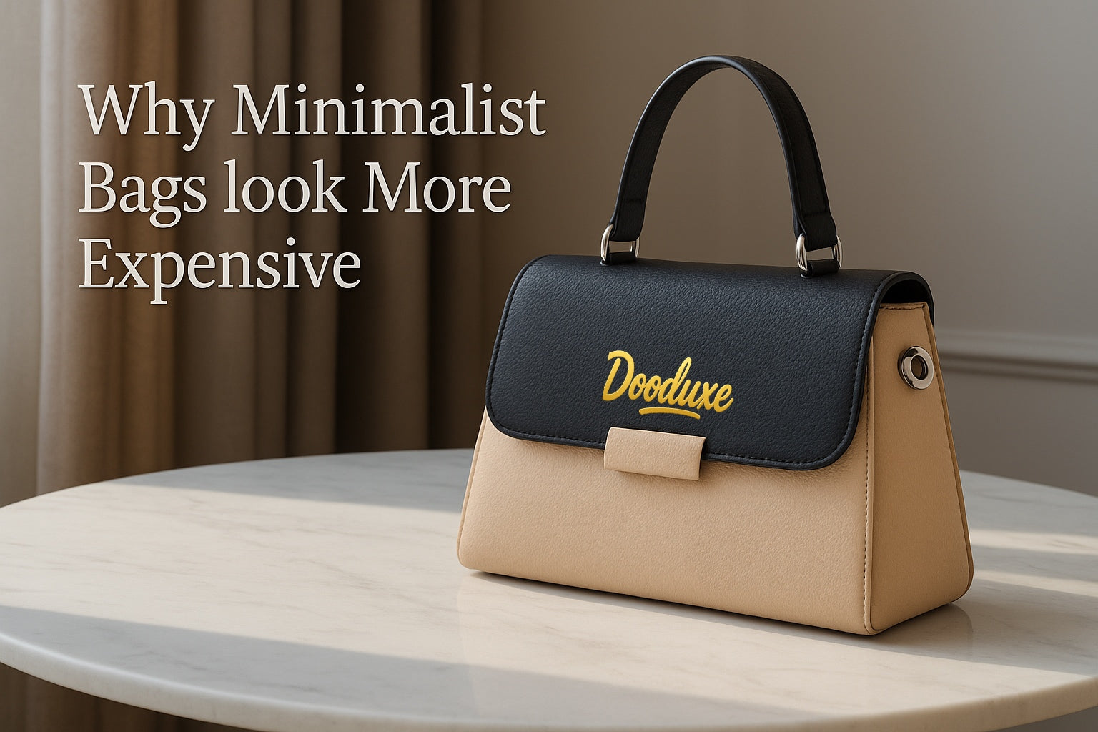 Why Minimalist Bags Always Look More Expensive?