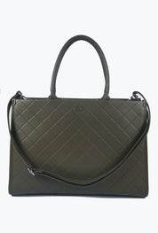Aurora Quilted Office Tote