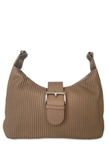 Cocoa Buckle Shoulder Bag