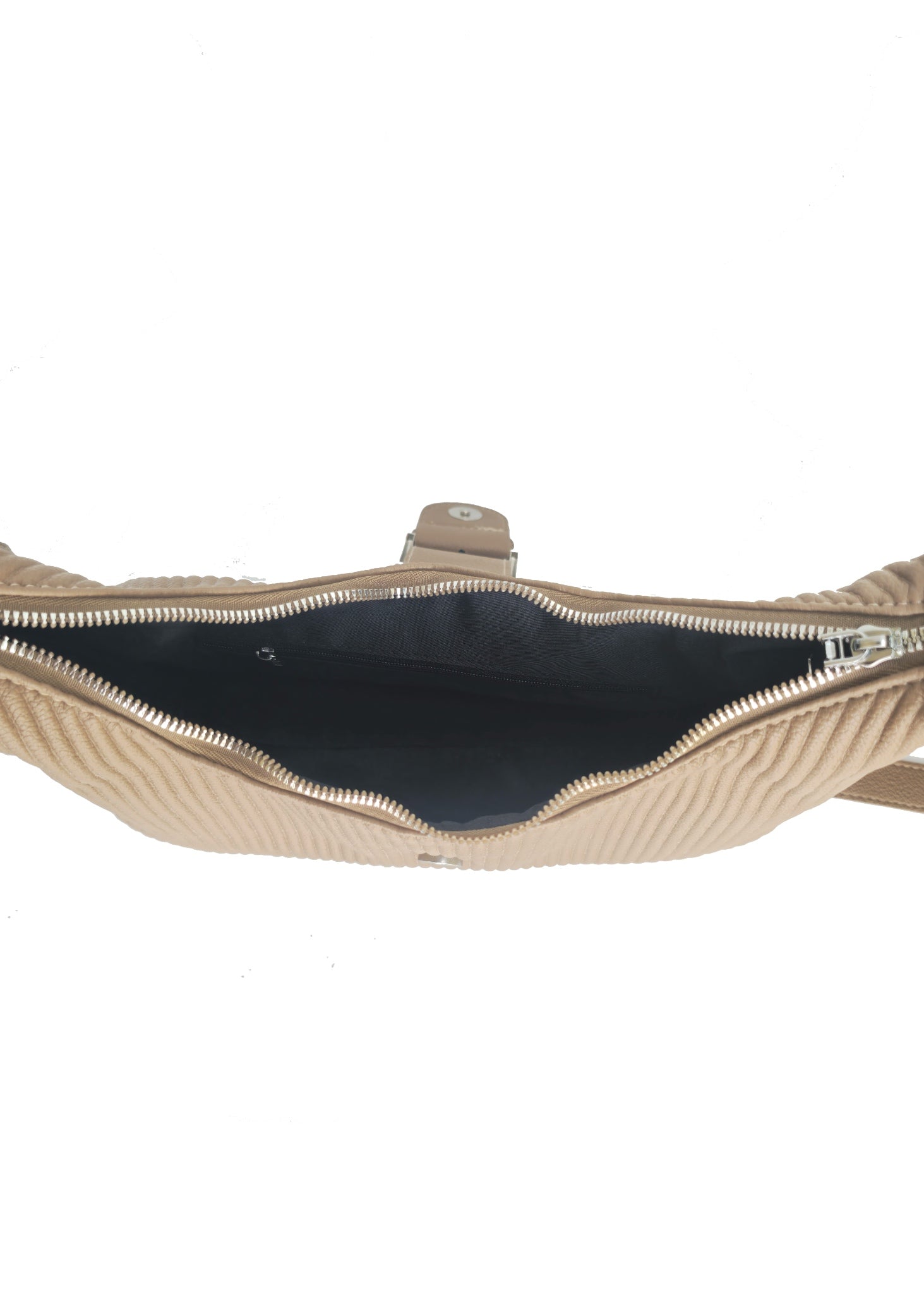 Cocoa Buckle Shoulder Bag