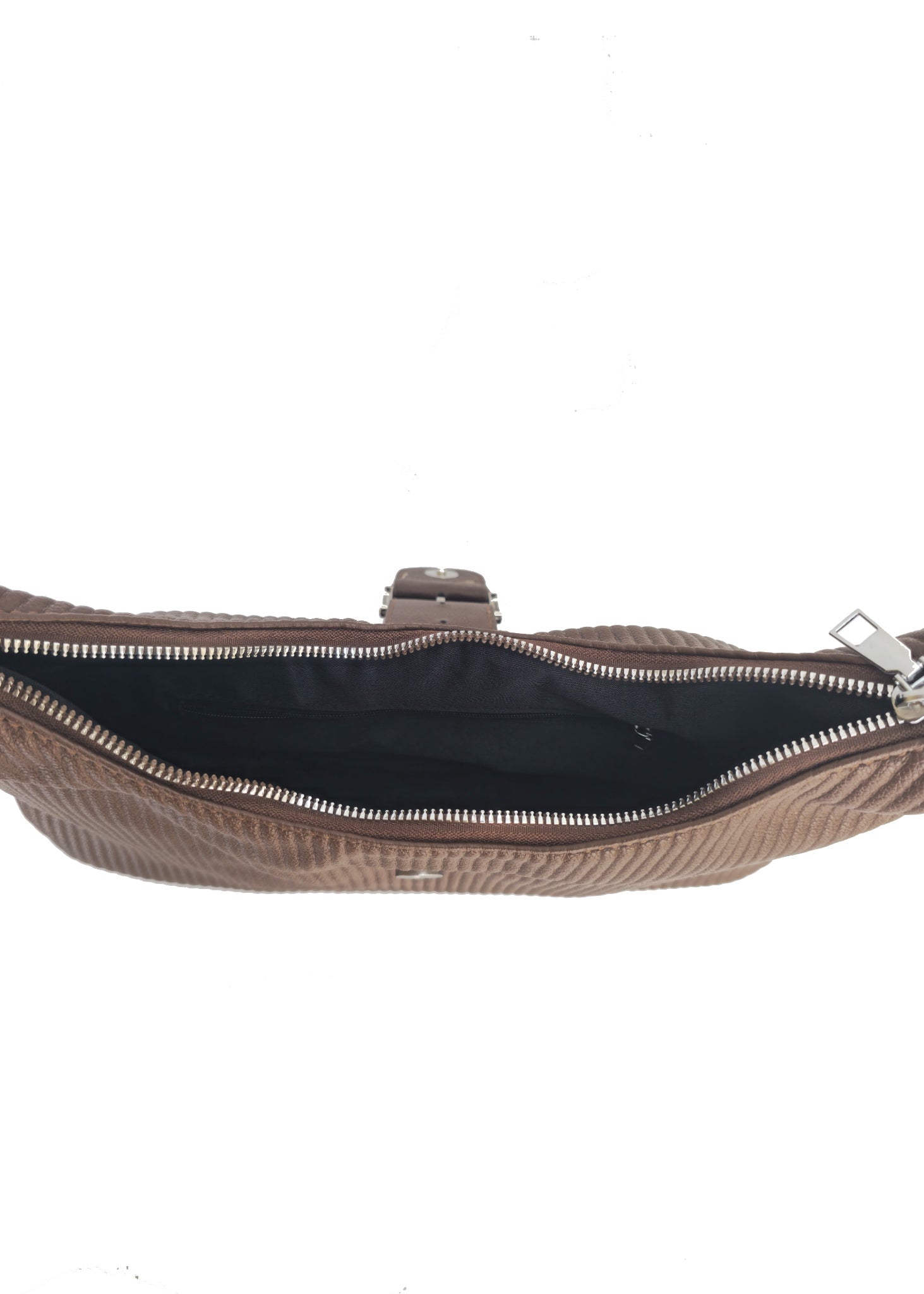 Cocoa Buckle Shoulder Bag