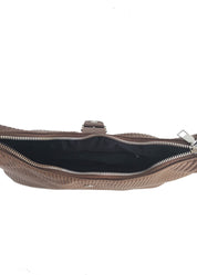 Cocoa Buckle Shoulder Bag