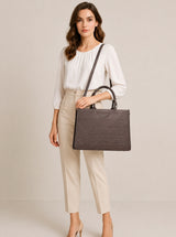 Aurora Quilted Office Tote