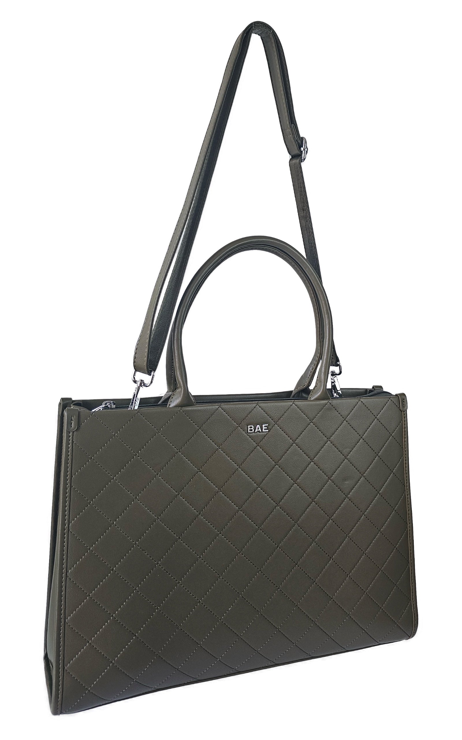 Aurora Quilted Office Tote