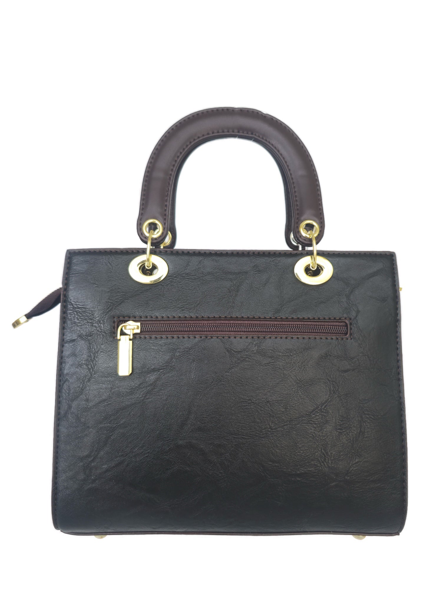 THE "SAFARI" EMBOSSED SHOULDER SATCHEL BAG