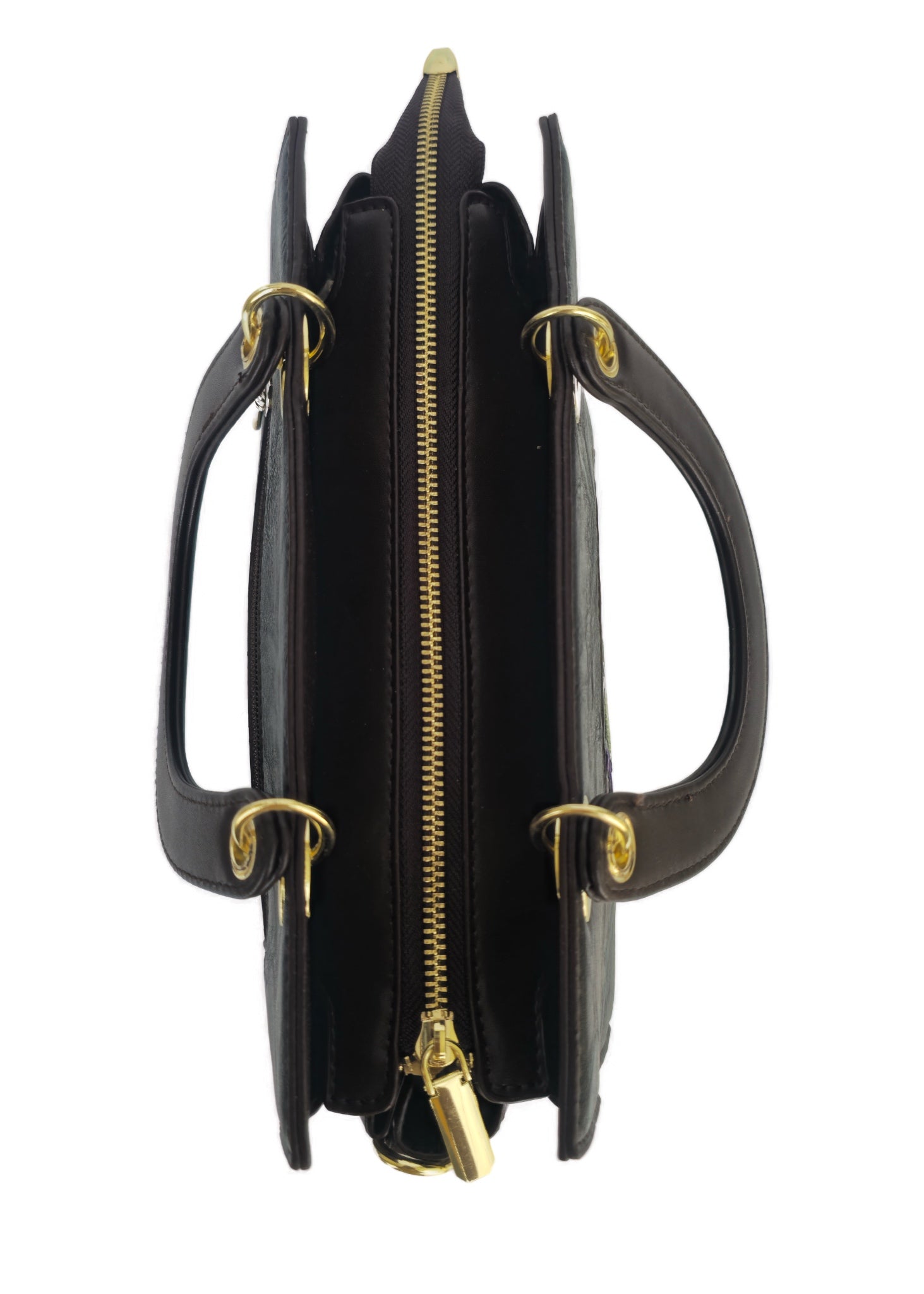 THE "SAFARI" EMBOSSED SHOULDER SATCHEL BAG