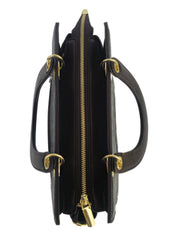 THE "SAFARI" EMBOSSED SHOULDER SATCHEL BAG