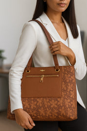 Vintage Petals Everyday Tote